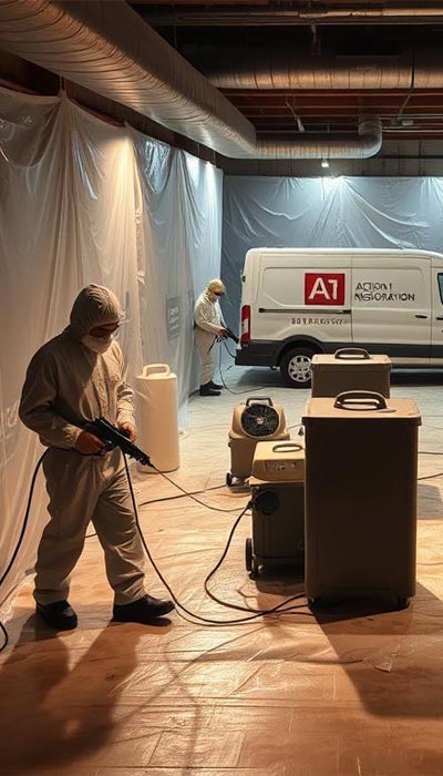 action 1 restoration mold cleanup team