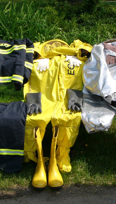ppe suits for biohazard cleaning