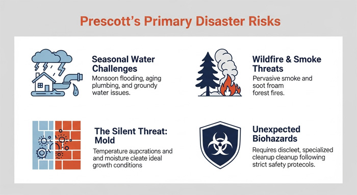 prescott primary disaster risks