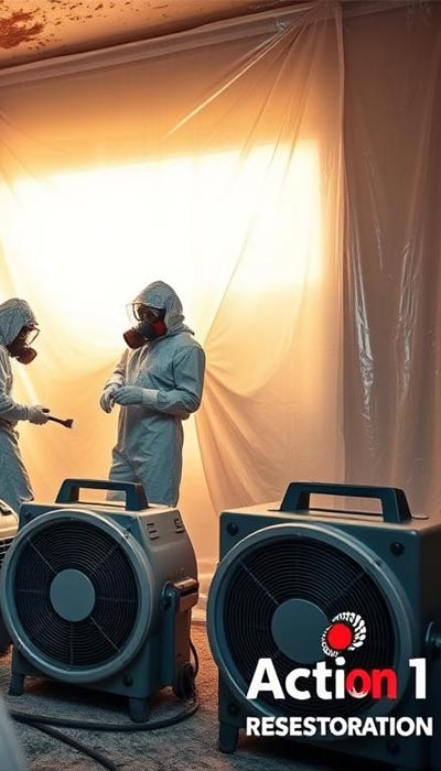 team and equipment with mold barrier